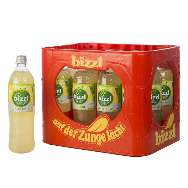 Bizzl Naturherb Zitrone zuckerfrei 12 x 1l