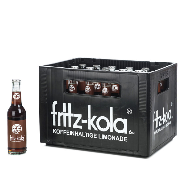 Fritz-Kola Kaffeebrause in der 0,33l Glasflasche