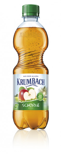 Krumbach Apfelschorle PET 20 x 0,5l