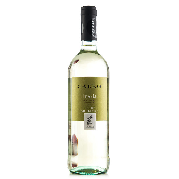 Caleo Inziola des Jahrgangs 2014 in der Glasflasche