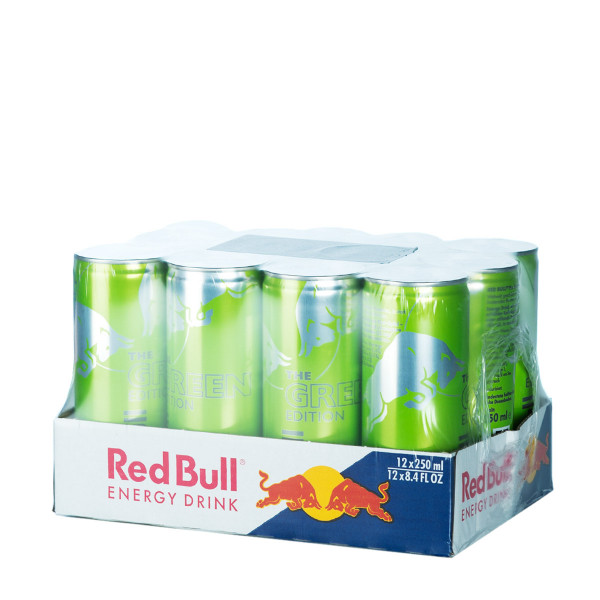 Red Bull Green Edition Kiwi-Apfel 12 x 0,25l