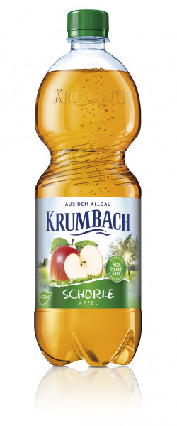 Krumbach Apfelschorle PET 9 x 1l