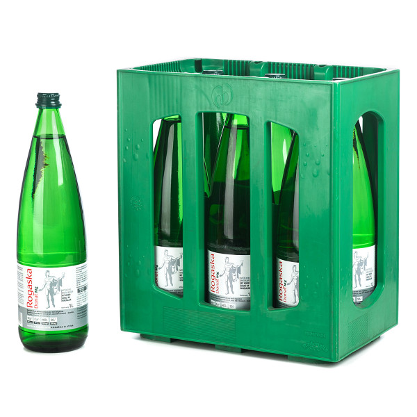Rogaska Donau Mg Heilwasser in der grünen 1l PET Flasche