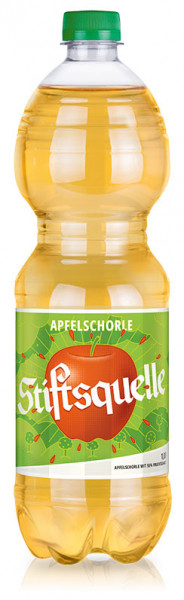 Stiftsquelle Apfelschorle 12 x 1l