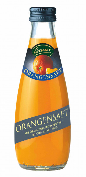 Bauer Bio-Orangensaft 24 x 0,2l