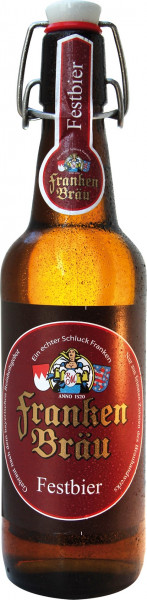 Franken Bräu Festbier Bügelflasche 20 x 0,5l