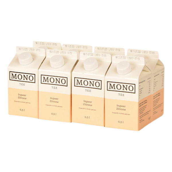 Mono Tee Ingwer Zitrone 8 x 0,5l