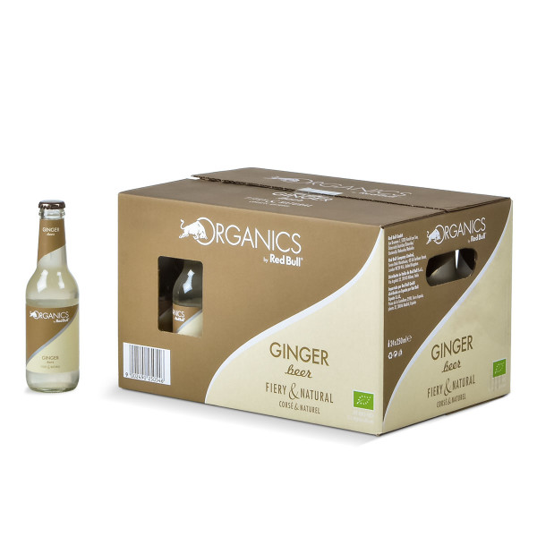 Red Bull Organics Ginger Beer 24 x 0,25l