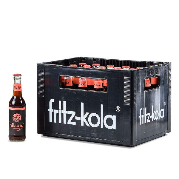 fritz-kola null Zucker + Guarana 24 x 0,33l