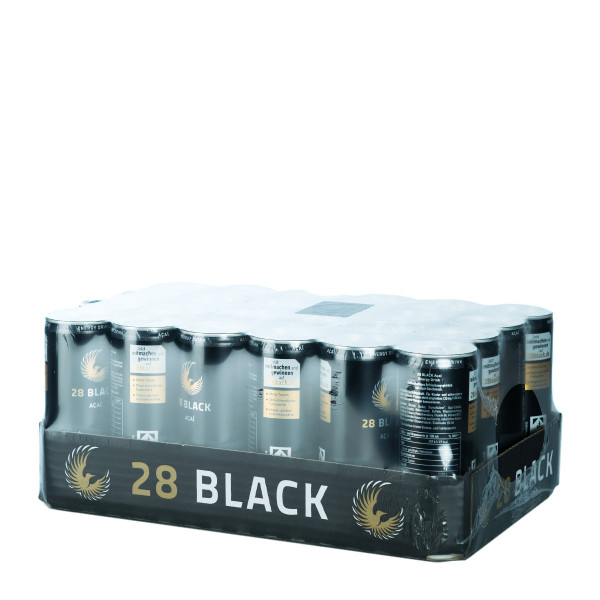 28 Black Açaí Schwarze Dose 24 x 0,25l