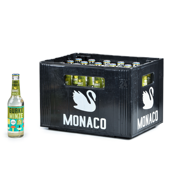 Aqua Monaco Gurke-Minze 24 x 0,33l