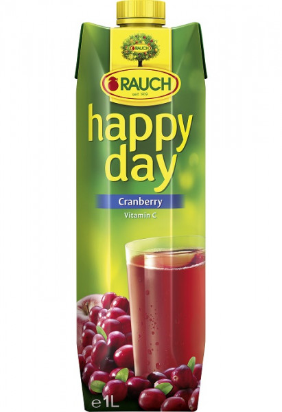 Rauch Happy Day Cranberry 6 x 1l