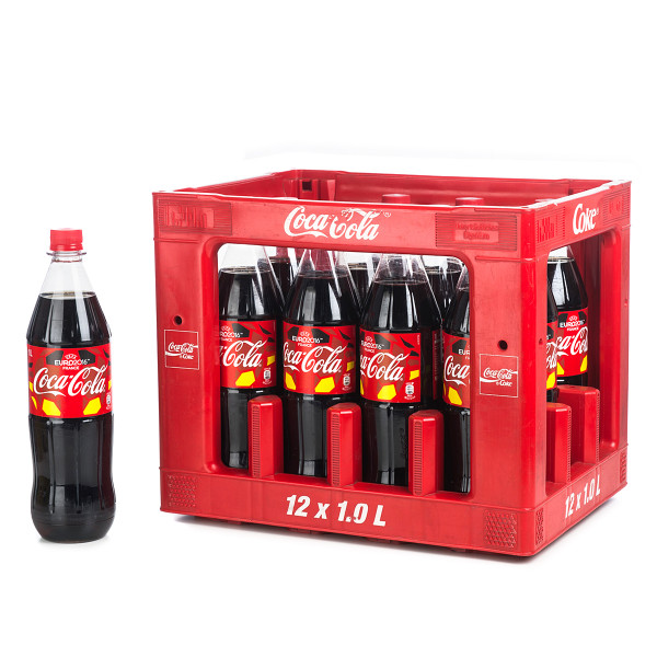 Coca Cola in der 1l PET Flasche