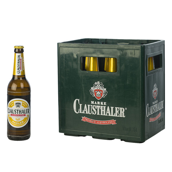 Clausthaler Radler alkoholfrei 11 x 0,5l
