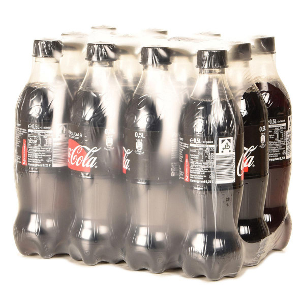 Coca-Cola Zero 12 x 0,5l im Tray