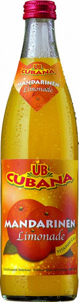 UB Cubana Mandarinen Limonade 20 x 0,5l