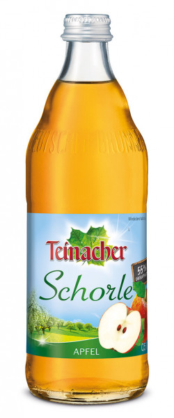 Teinacher Direktsaftschorle Apfel 12 x 0,5l