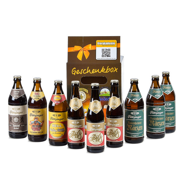 Bierakademie 9er Geschenkbox Glas