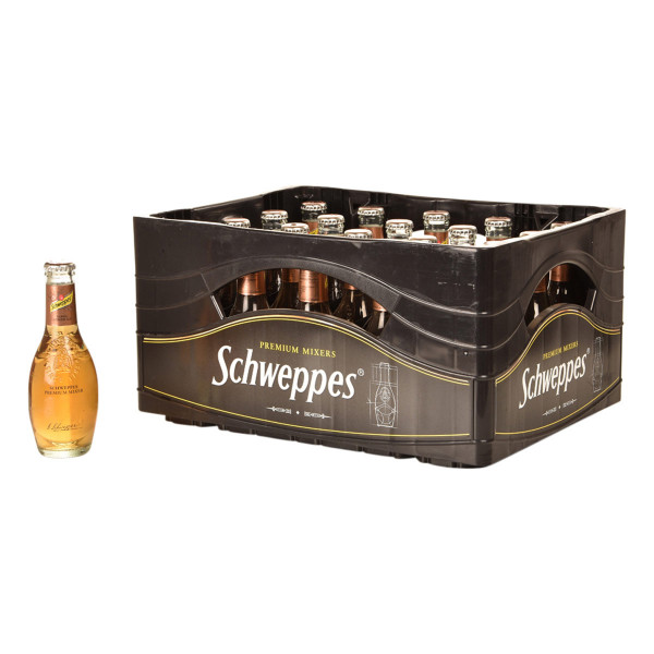 Schweppes Premium Mixers Barrel Ginger Ale 20 x 0,2l
