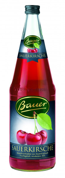Bauer Sauerkirschnektar klar 6 x 1l