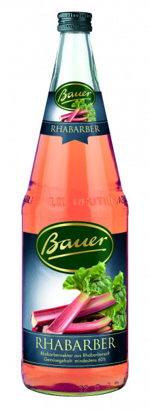 Bauer Rhabarber-Fruchtsaft 6 x 1l