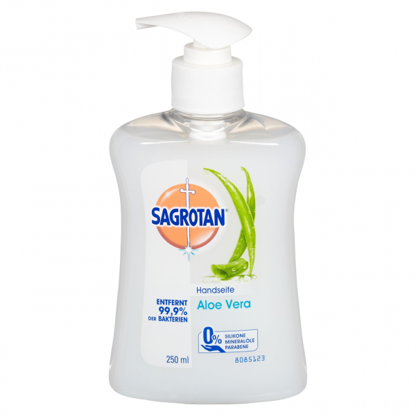 Sagrotan Handseife Aloe Vera Im Spender 250 ml Flasche