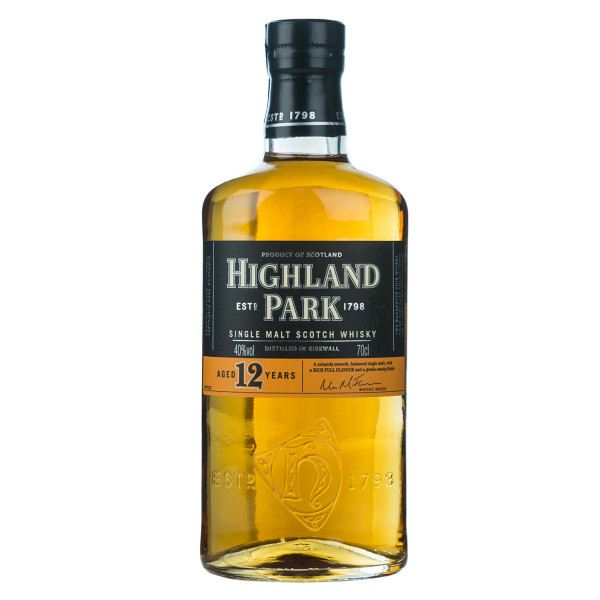 Highland Park 12 Jahre Single Malt Scotch Whisky 0,7l