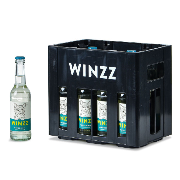 WINZZ Weinschorle weiß 12 x 0,33l