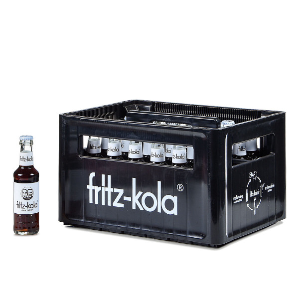 Fritz-Kola ohne zucker gastro 24 x 0,2l