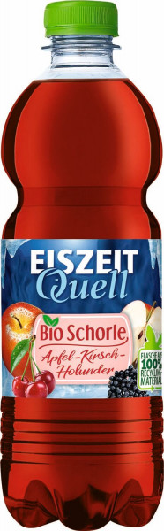 EiszeitQuell Bio-Apfel-Kirsch-Holunder 6 x 0,5l