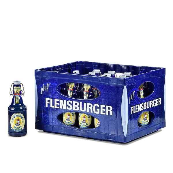 Flensburger Radler Alkoholfrei Bügelflasche 20 x 0,33l