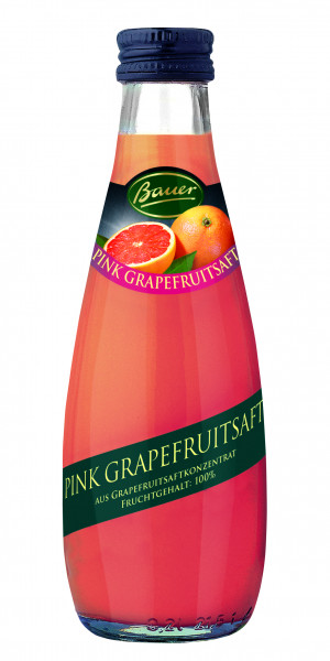 Bauer Pink Grapefruitsaft 24 x 0,2l