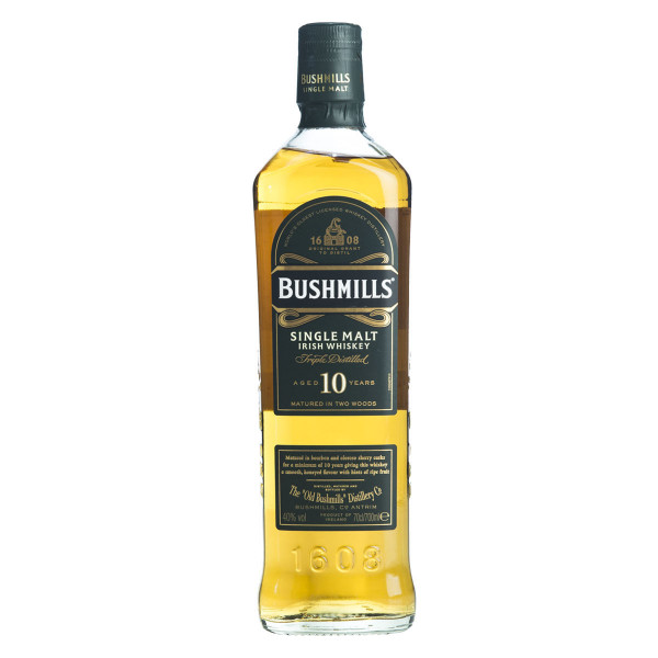 Bushmill Malt, 10 years Irish Single Malt 0,7l