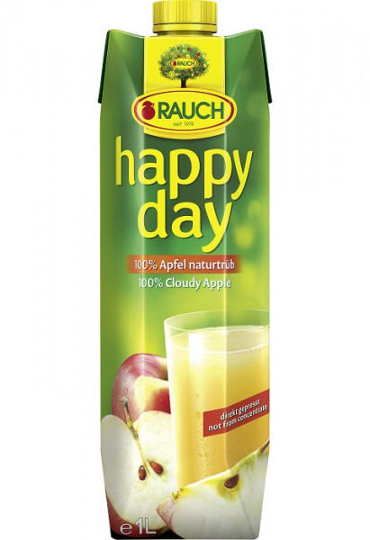 Rauch Happy Day Apfelsaft Trueb 12 x 1l