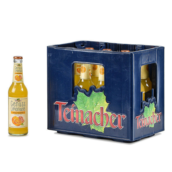 Teinacher Genuss-Limo Orange-Mandarine 12 x 0,33l