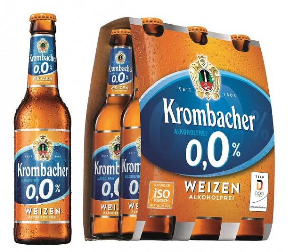 Krombacher Weizen Alkoholfrei 6 x 0,33l
