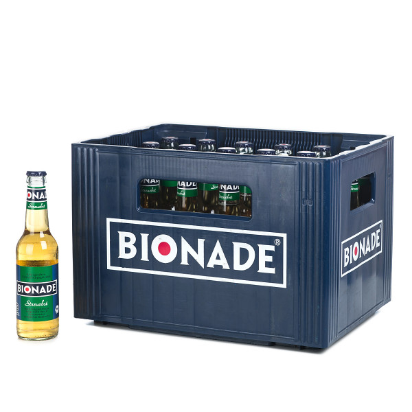 Bionade Streuobst Limonade in der 0,33l Glasflasche