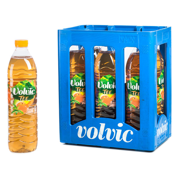 Volvic Eistee Pfirsich 6 x 1,5l