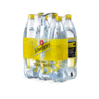 Schweppes Indian Tonic 6 x 1,25l Schweppes Indian Tonic 6 x 1,25l
