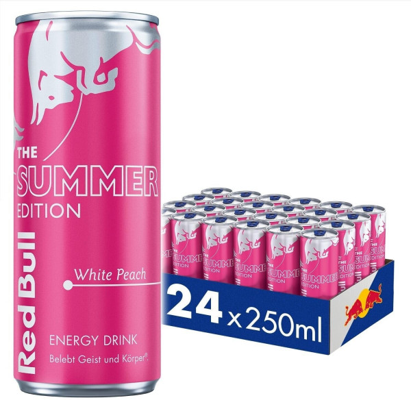 Red Bull Summer Edition White Peach 24 x 0,25l