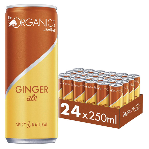 Organics by Red Bull Ginger Ale 24 x 0,25l