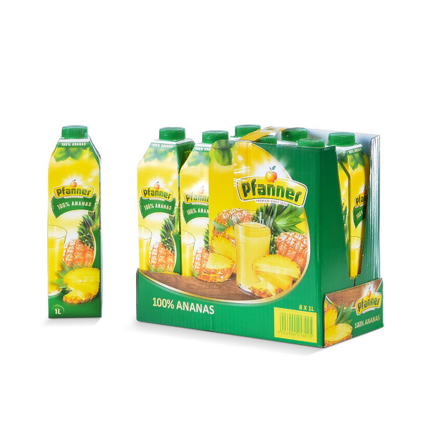 Pfanner Ananassaft 8 x 1l