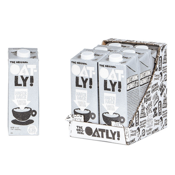 The Original OATLY Haferdrink Barista Edition 6 x 1l