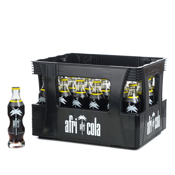 Afri Cola in der 0,2l Glasflasche