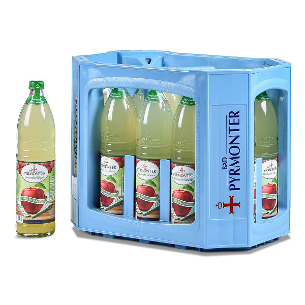 Bad Pyrmonter Heimische Schorle Trüber Apfel 12 x 0,75l