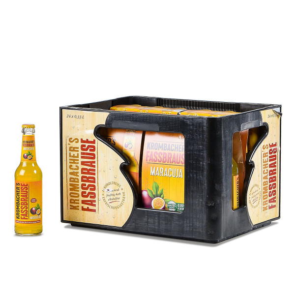 Krombachers Fassbrause Maracuja 24 x 0,33l