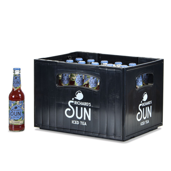 Richard's Sun Iced Tea Blueberry 24 x 0,33l