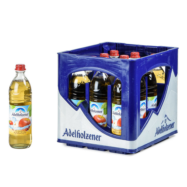 Adelholzener Apfelschorle 12 x 0,5l Glas Individual