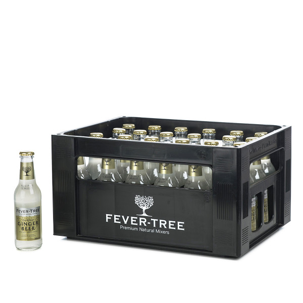 FeverTree Ginger Beer in der 0,2l Glasflasche