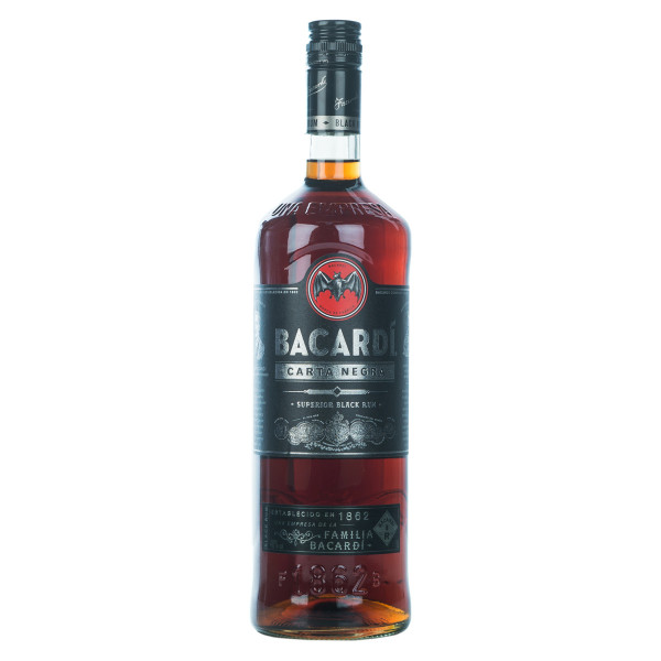 Bacardi Carta Negra Rum 1l